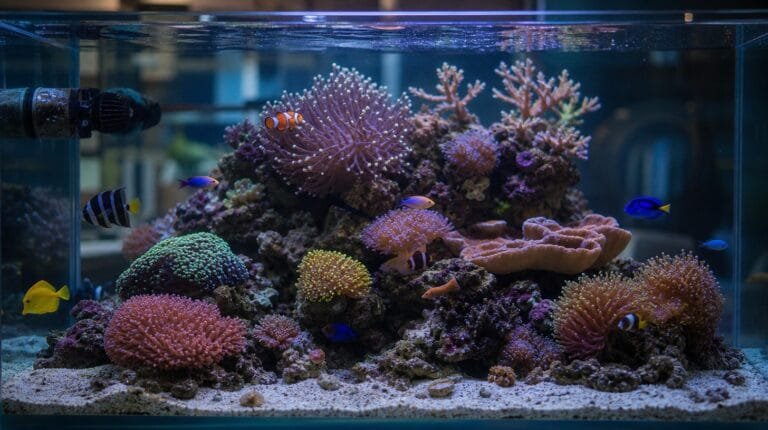 Aquarium eau de mer