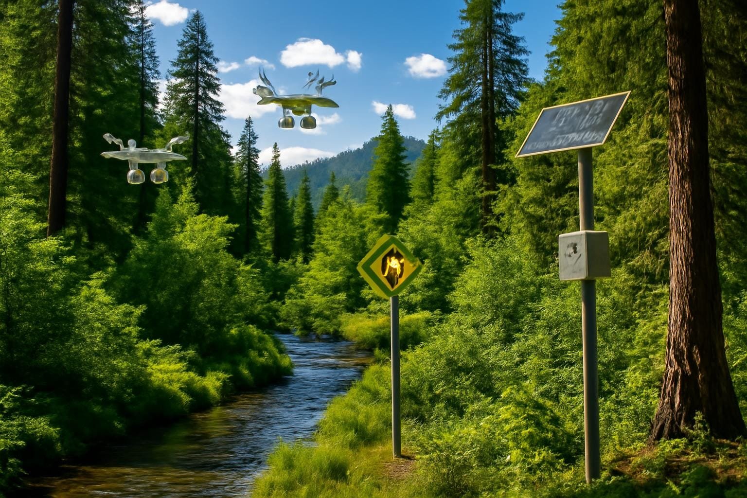 Drone Faune Sauvage