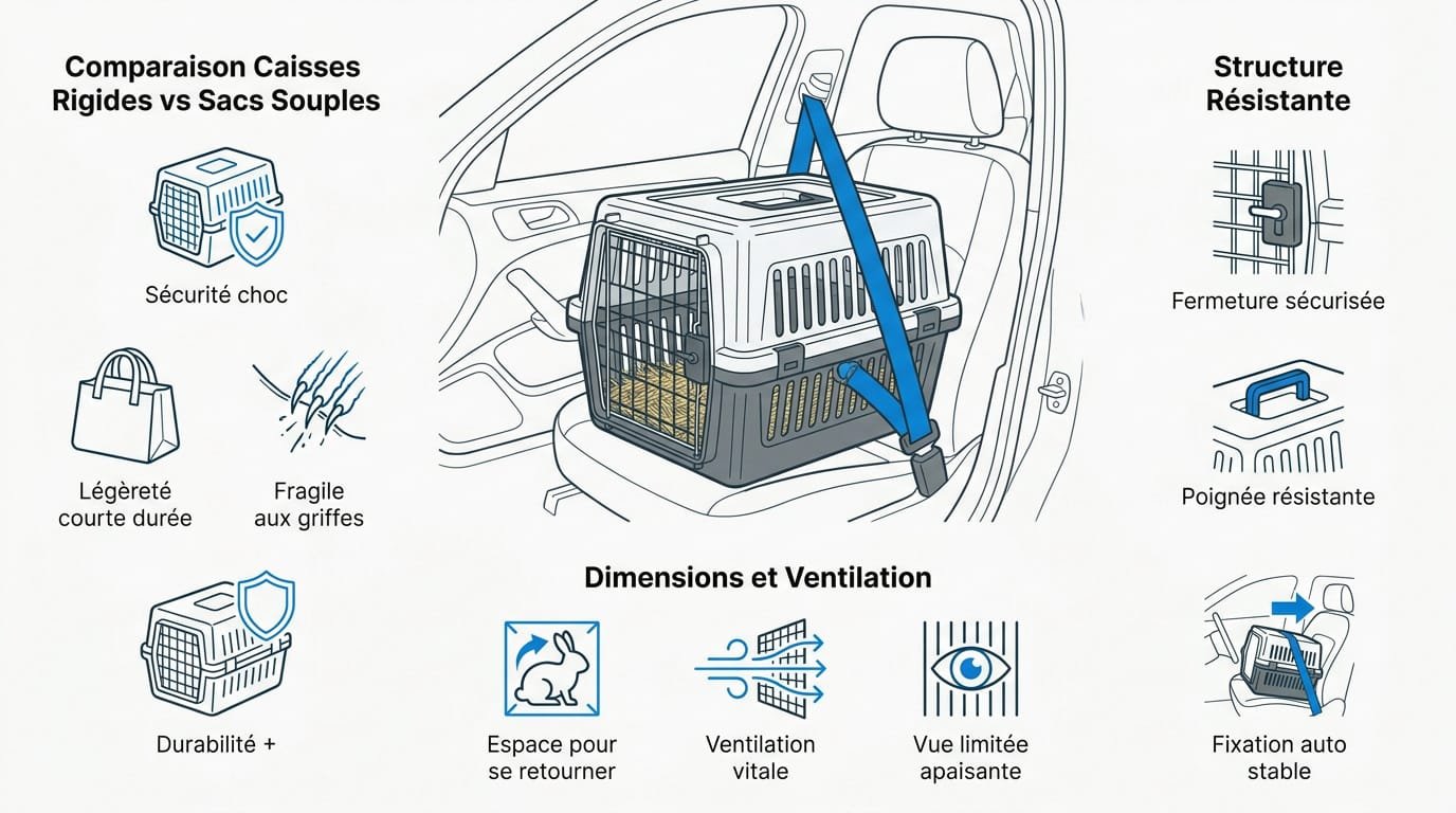 Accessoires transport lapin