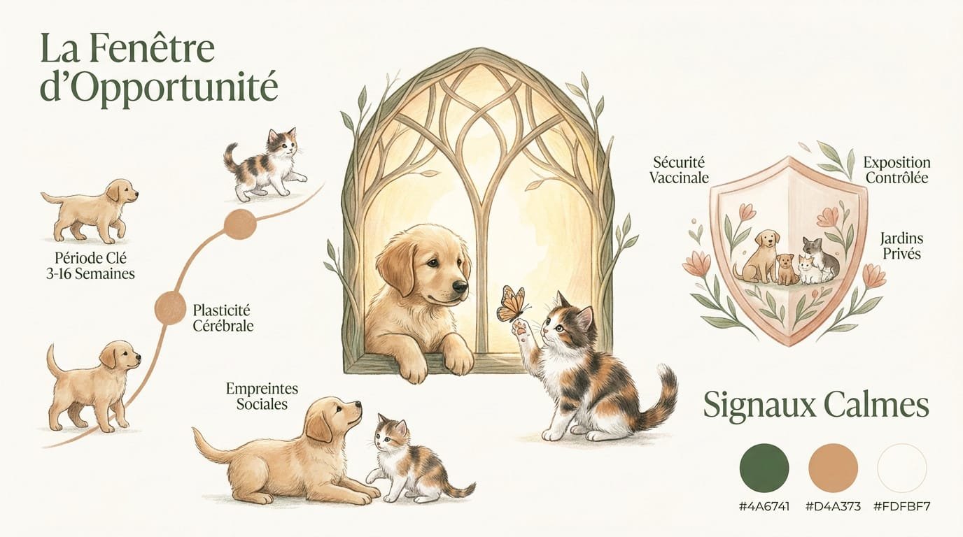 Comment socialiser son chiot avec d’autres animaux 