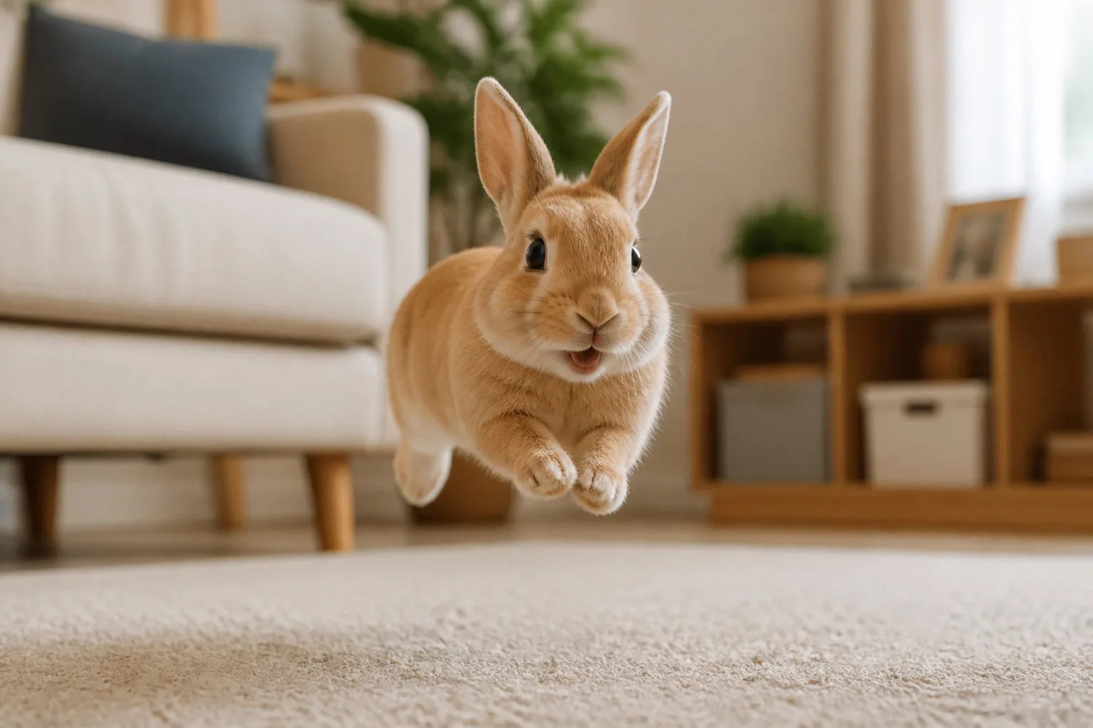 Pourquoi la cage ne suffit jamais au bien-être du lapin