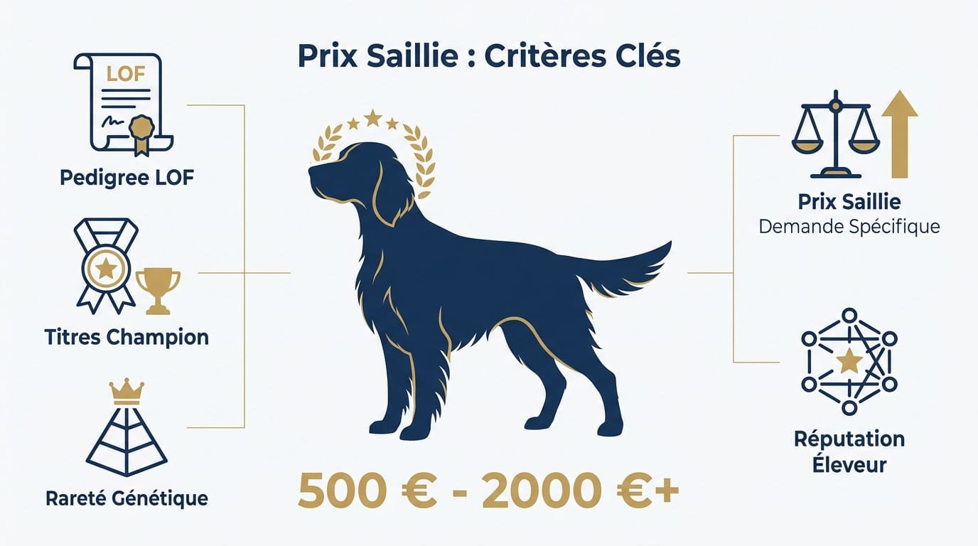 Prix d'une saillie chien de race