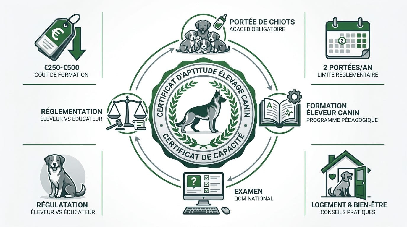 Formation d'éleveur canin