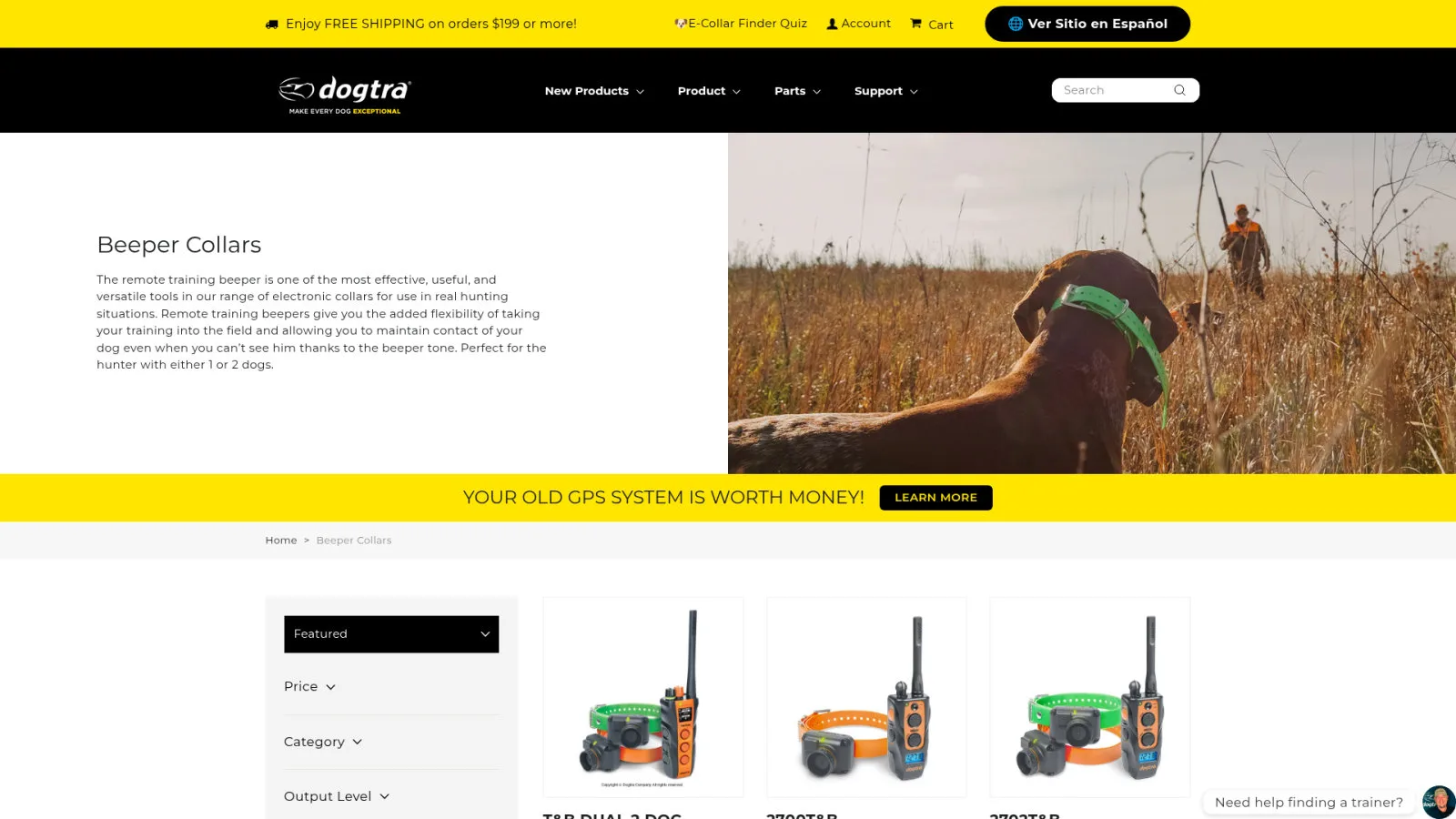Dogtra 2600T&B : la puissance sonore pour la chasse