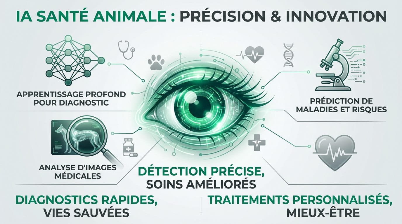 IA en santé animale : apprentissage profond, analyse d'images médicales et prédiction des maladies