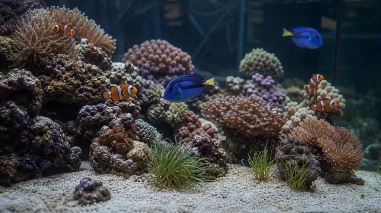 Premier poisson d'eau de mer