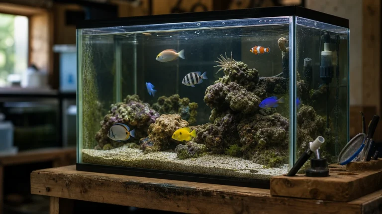 Quarantaine poisson marin