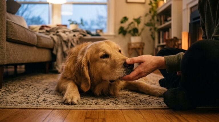 Truffe sèche ou gercée chez le chien : que mettre, et pourquoi éviter le baume à lèvres